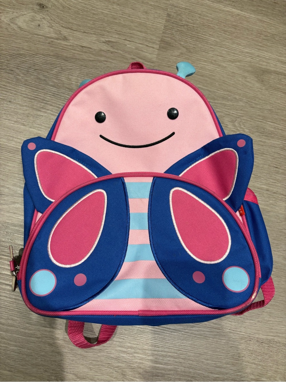 Skip Hop Pink Blue Butterfly Kids Backpack